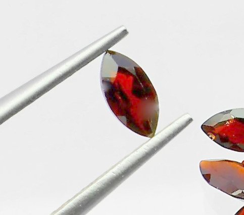 No Reserve Natural Marquise Mozambique Garnet Loose Gemstone