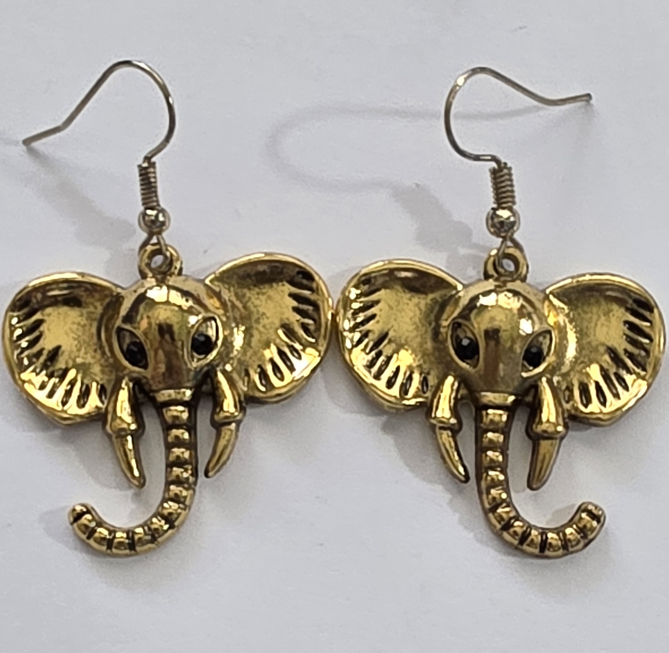 No Reserve Elephant Dangle Earrings