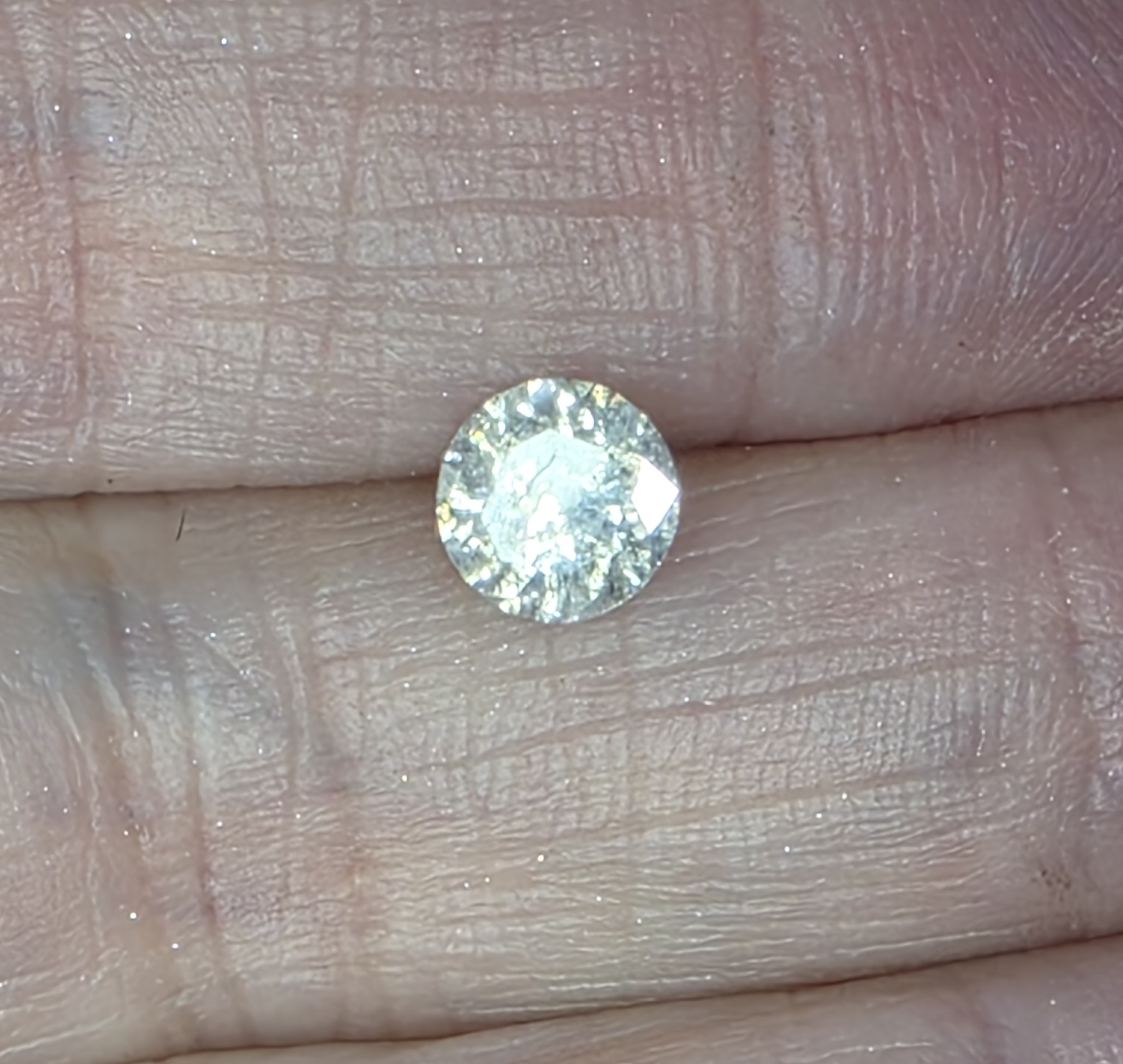 No Reserve  .73 ct Natural Blue Diamond Oval Cut Loose Gemstone