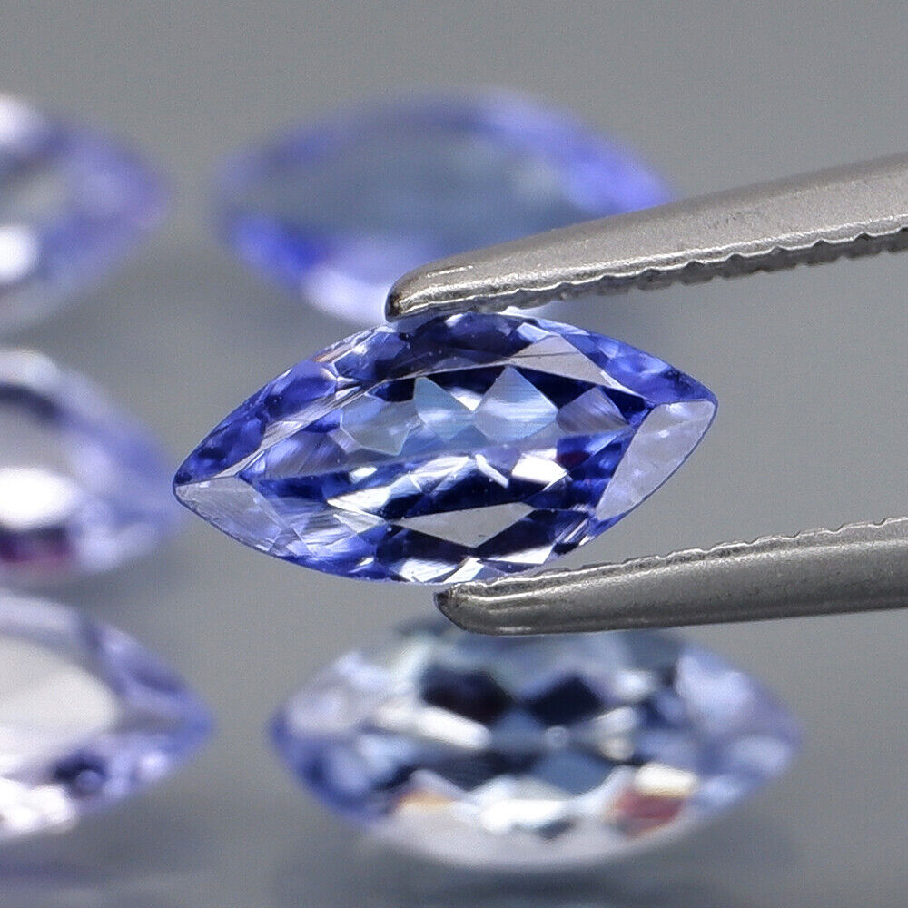 No Reserve Natural  Tanzanite Marquise Cut Loose Gemstone