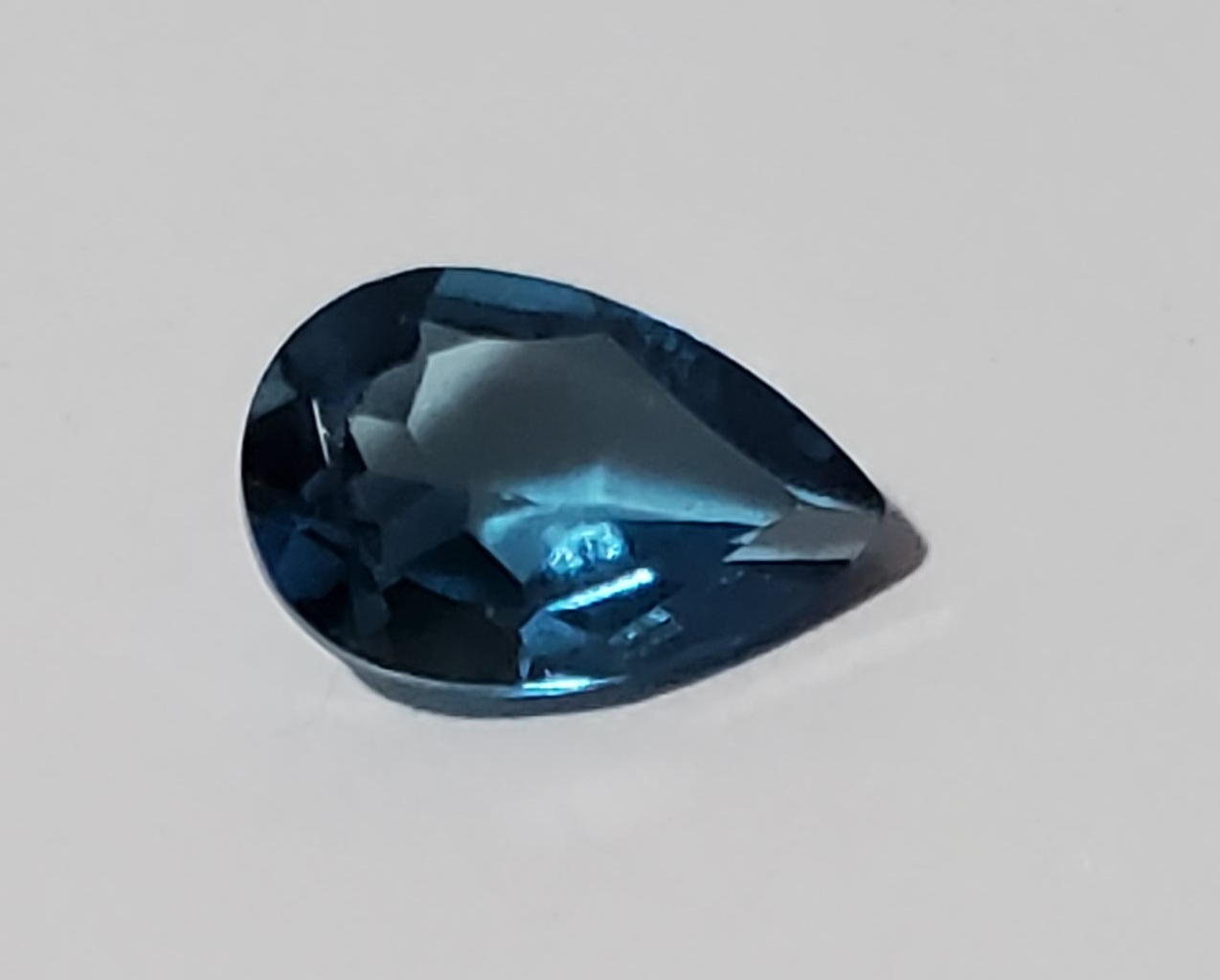 No Reserve 8x5mm VVS Natural London Blue Topaz Loose Gemstone