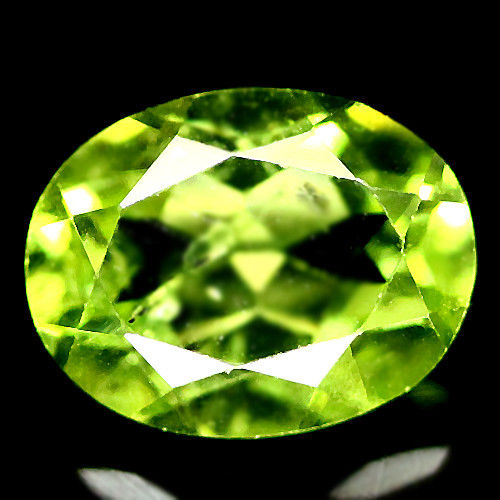 No Reserve Natural Peridot Oval Cut Loose Gemstone