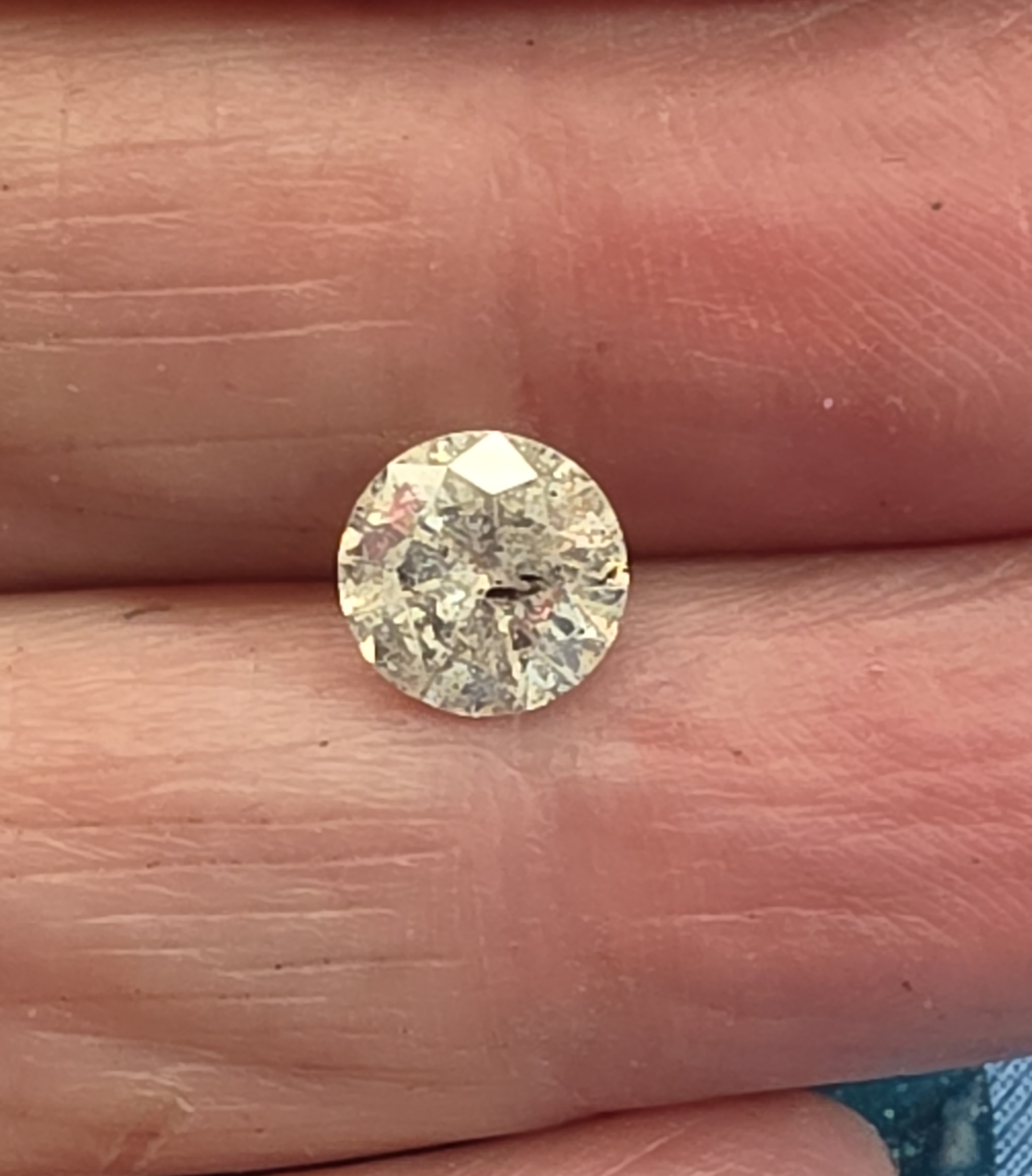 No Reserve 1.02 ct Natural Diamond Round Cut Loose Gemstone