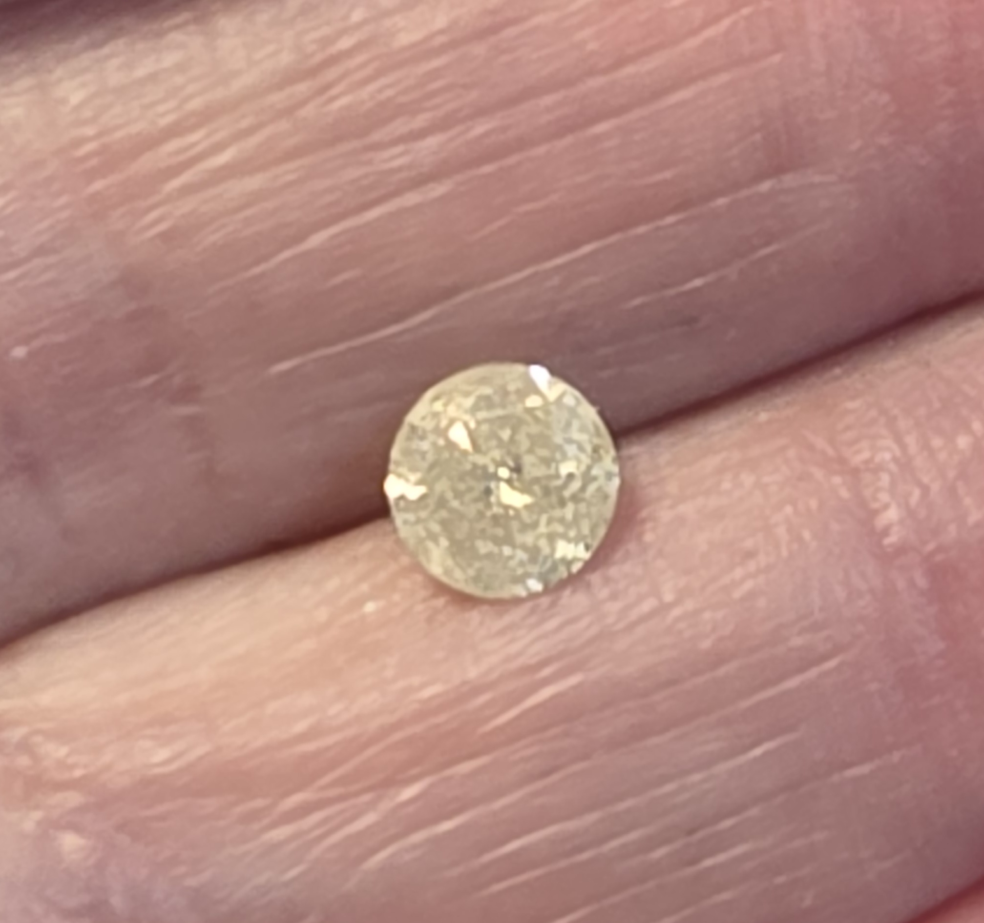 No Reserve .55 ct Natural Diamond Round Cut Loose Gemstone