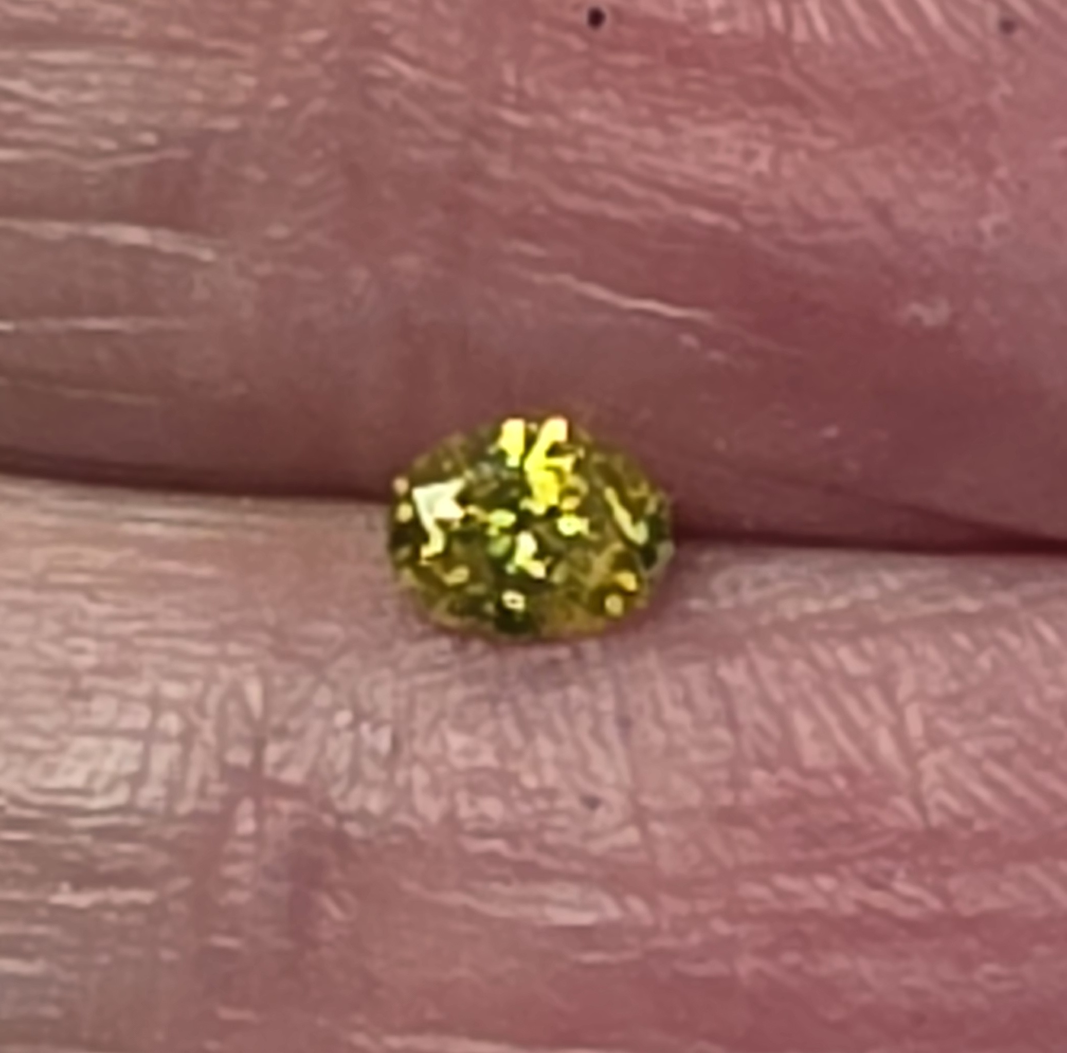 No Reserve .20 ct VS2 Natural Yellow Diamond Oval Cut Loose Gemstone