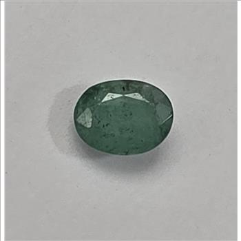 No Reserve Natural Emerald Oval Cut Loose Gemstone