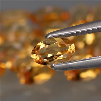 No Reserve VVS Natural Citrine Oval Cut Loose Gemstone