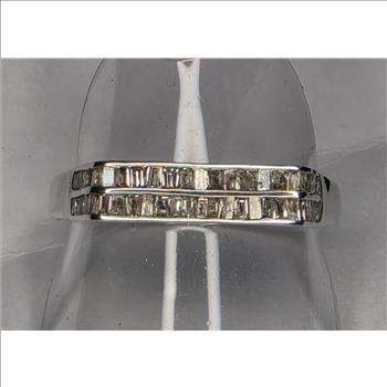 No Reserve .75 cttw Natural Diamond Ring Size 14
