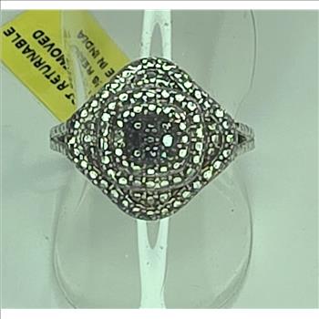 No Reserve Natural Diamond Ring size 6