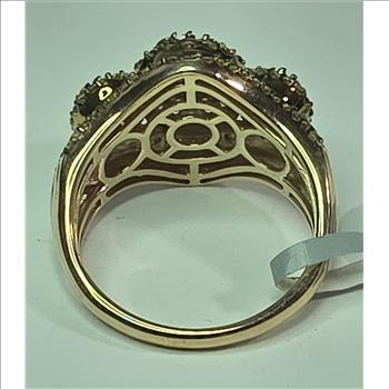 No Reserve .1.03 ct Natural Diamond Ring Size 9