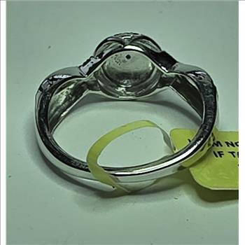 No Reserve Natural Blue Diamond Ring size 6