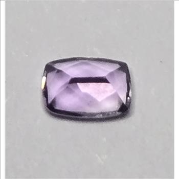 No Reserve 6x4mm Amethyst Cushion Cut Loose Gemstone