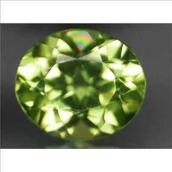 No Reserve VVS Natural Peridot Oval Cut Loose Gemstone