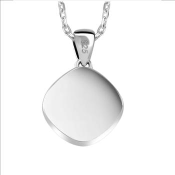 No Reserve Sapphire & Topaz Pendant & Chain Necklace