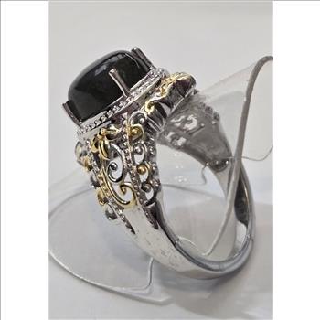 No Reserve Natural Labradorite Ring Size 6