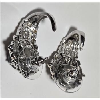 No Reserve Natural Labradorite Earrings