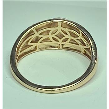 No Reserve Natural Diamond Ring Size 10 RG