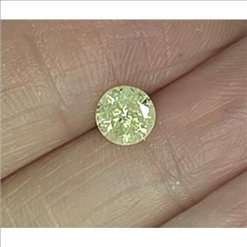 No Reserve .63 CT Natural Diamond Round Cut Loose Gemstone