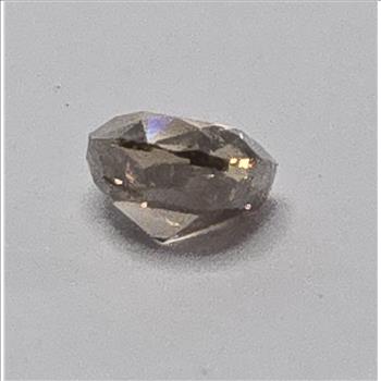 No Reserve .30 ct Natural Chocolate Diamond Pear Cut Loose Gemstone