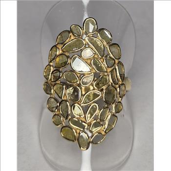 No Reserve 1.50 ct Natural  Diamond Ring Size 8