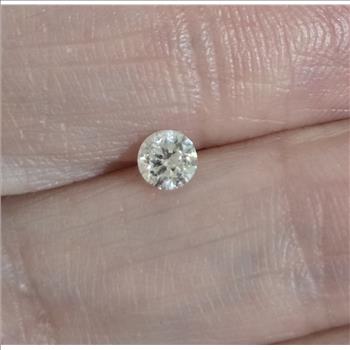 No Reserve .23 ct Natural Diamond Round Brilliant Cut Loose Gemstone