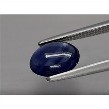 No Reserve Natural Sapphire Oval Cab Cut Loose Gemstone