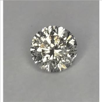 No Reserve .15 Ct Natural Diamond Round Cut Loose Gemstone