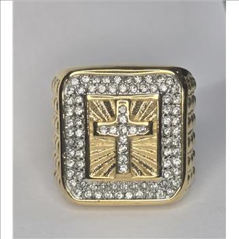 No Reserve Natural Sapphire & Diamond Ring Size 9