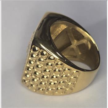 No Reserve Natural Sapphire & Diamond Ring Size 9