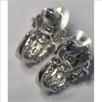 No Reserve Natural Malachite Earrings