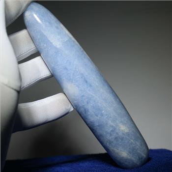 1415.20 ct Natural Blue Calcite Wand Display Loose Gemstone 