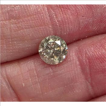 No Reserve 1.16 ct Natural DIamond Round Cut Loose Gemstone