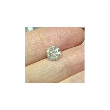 No Reserve 1.09 ct Natural Diamond Round Cut Loose Gemstone