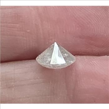 No Reserve 2.01 ct Natural Diamond Round Cut Loose Gemstone