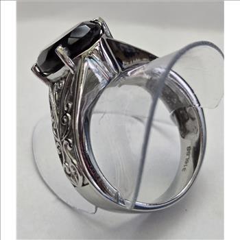 No Reserve Natural Smoky Quartz Ring Size 9