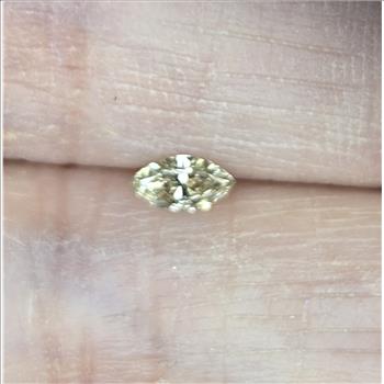 No Reserve .15 ct Natural Diamond Marquise Cut Loose Gemstone