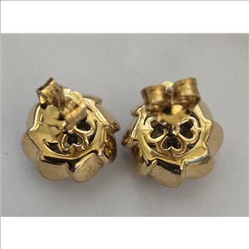 No Reserve  1.00 ct Lab Created Diamond Earrings