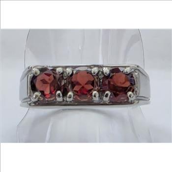 No Reserve Natural Mozambique Garnet Ring Size 12