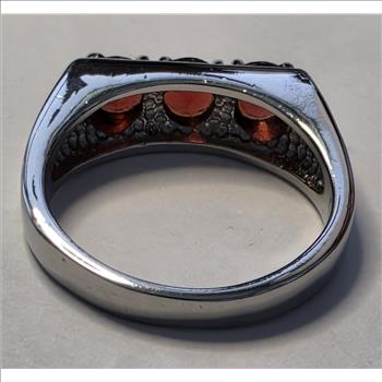 No Reserve Natural Mozambique Garnet Ring Size 12