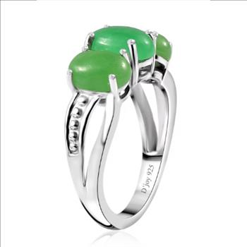 No Reserve Natural Jade Ring Size 5