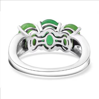 No Reserve Natural Jade Ring Size 5