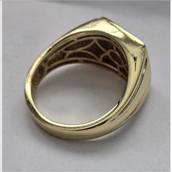 No Reserve Natural Diamond Eagle Ring Size 10