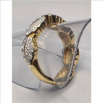 No Reserve  Natural DIamond Ring Size 8