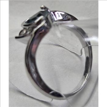 No Reserve Sapphire & Zircon Ring Size 7