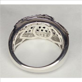 No Reserve 1.01 ct Natural Blue Diamond Ring Size 6