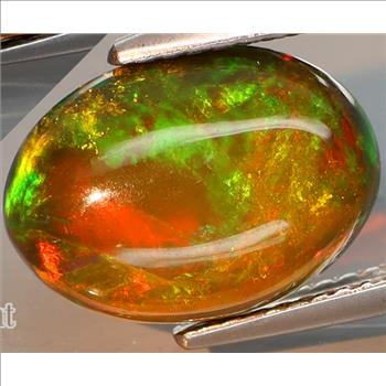 No Reserve Welo Opal Oval Cut Loose Gemstone