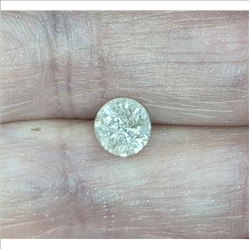 No Reserve ..84 ct Natural Diamond Round  Cut Loose Gemstone