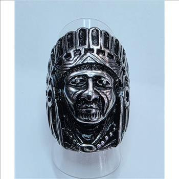 No Reserve Indian Head Ring Size 6