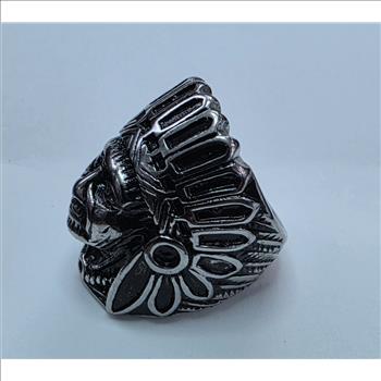 No Reserve Indian Head Ring Size 6