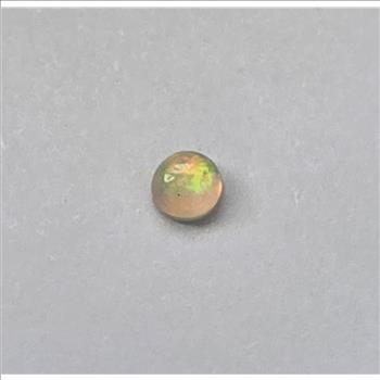  No Reserve Natural Opal Round Cut Loose Gemstone